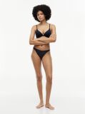 Blue Leopard Lace Plunge Push-Up Bra  Women