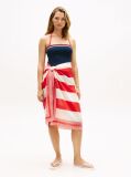 Multi Logo Self-Tie Pareo  Women