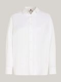 White Fluid Crepe Regular Fit Shirt  Women