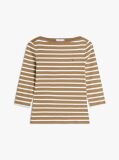 Multi T-Shirt Σε Slim Γραμμή Με Boat Λαιμόκοψη  Γυναίκες