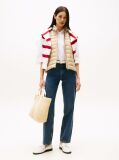 Beige Ultra Light Down Mock Neck Gilet  Women