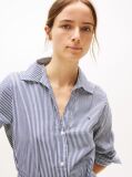 Multi Stripe Poplin Midi Shirt Dress  Women