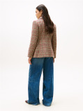 Multi Blazer Σε Κανονική Γραμμή Από Tweed Με Μονή Σειρά Κουμπιών  Γυναίκες