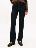 Blue Mid Rise Bootcut Jeans  Women