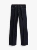 Blue Mid Rise Bootcut Jeans  Women
