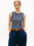 Multi Slim Crew Neck Tank Top  Women