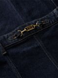 Μπλε Denim Midi Φούστα Σε Slim Γραμμή  Γυναίκες