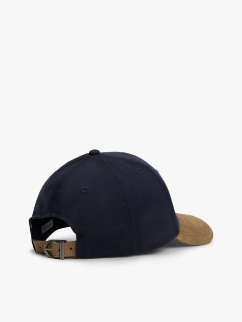 Μπλε Καπέλο Baseball Hilfiger Με Σουέτ Γείσο  Άνδρες