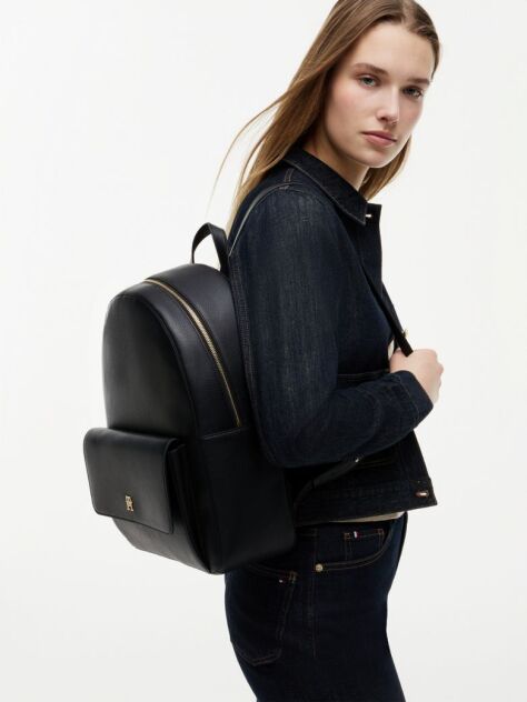 Μαύρο Hilfiger Icon Σακίδιο Πλάτης Dome  Γυναίκες