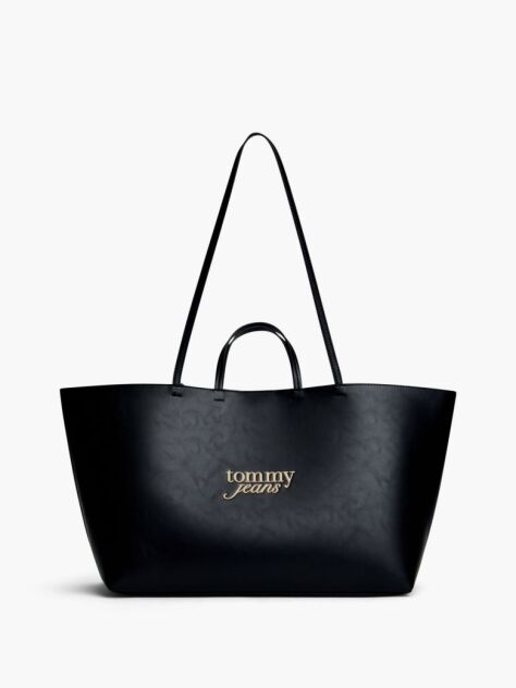 Μαύρο Essential Τσάντα Tote Με Λογότυπο Σε Αντίθεση  Γυναίκες