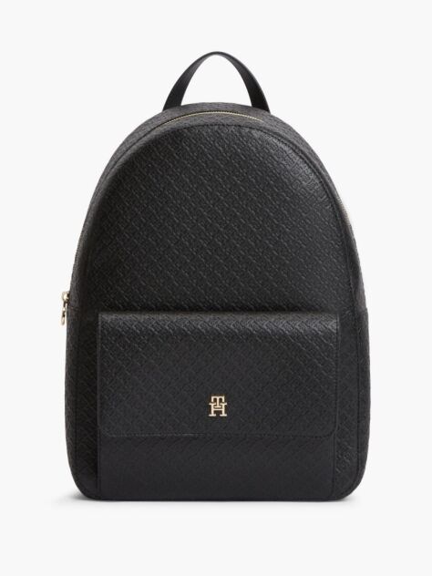 Μαύρο Hilfiger Icon Σακίδιο Πλάτης Dome Με Μονόγραμμα TH  Γυναίκες