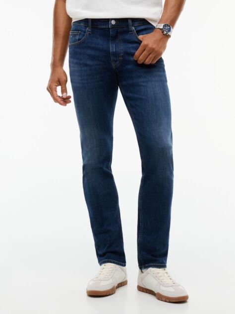 Denim Scanton Slim Τζιν Με Ξεθωριασμένο Και Whiskered Εφέ  Άνδρες