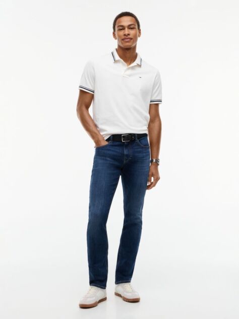 Denim Scanton Slim Τζιν Με Ξεθωριασμένο Και Whiskered Εφέ  Άνδρες