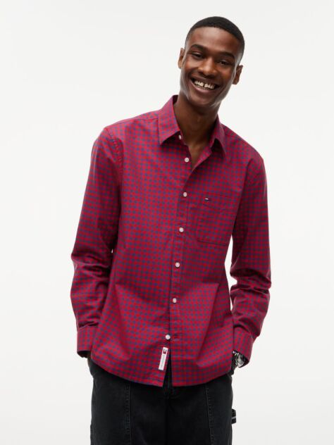 Multi Regular Fit Check Oxford Shirt  Men