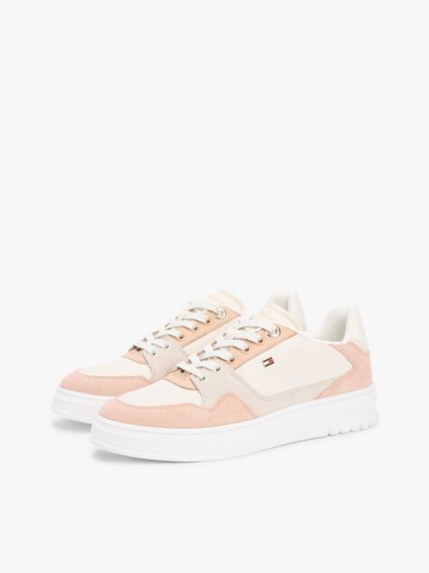 Multi Δερμάτινα Sneakers Με Σημαιάκι  Γυναίκες