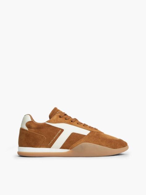 Brown Suede Vintage Low Profile Sneakers  Women