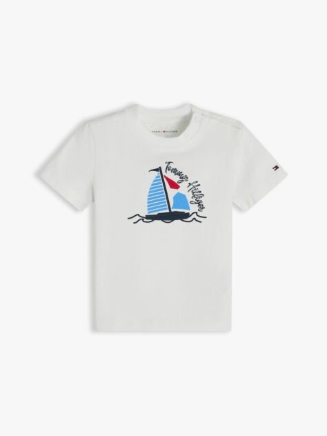 Άσπρο T-Shirt Με Σχέδιο  Βρεφικά
