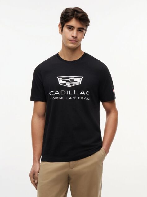 Black TH x Cadillac Formula 1® Team Logo T-Shirt  Unisex