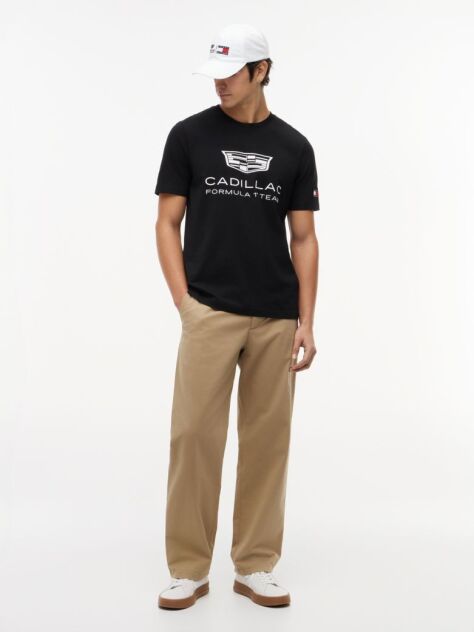 Black TH x Cadillac Formula 1® Team Logo T-Shirt  Unisex