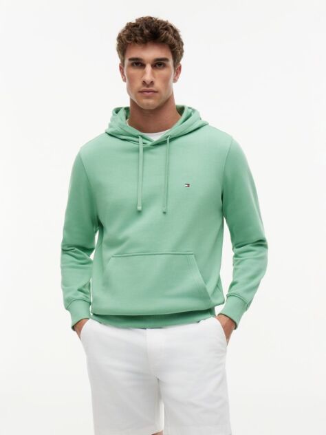 Green Flag Embroidery Terry Hoody  Men