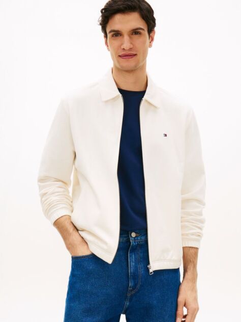 Beige Essential Terry Ivy Jacket  Men