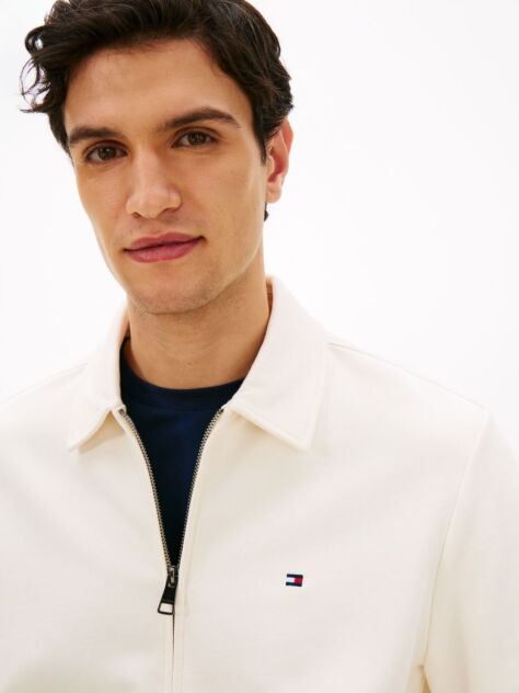 Beige Essential Terry Ivy Jacket  Men