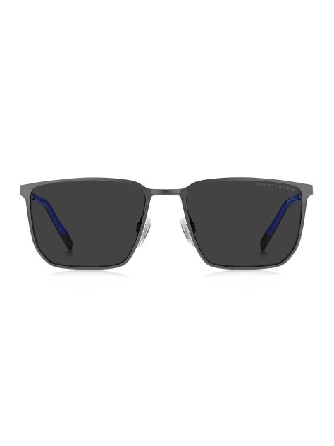 Μαύρο Modern Preppy Τετράγωνα Γυαλιά Ηλίου  Άνδρες