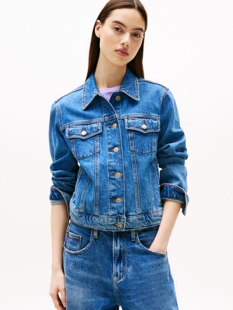 Denim Classic Trucker Jacket  Women