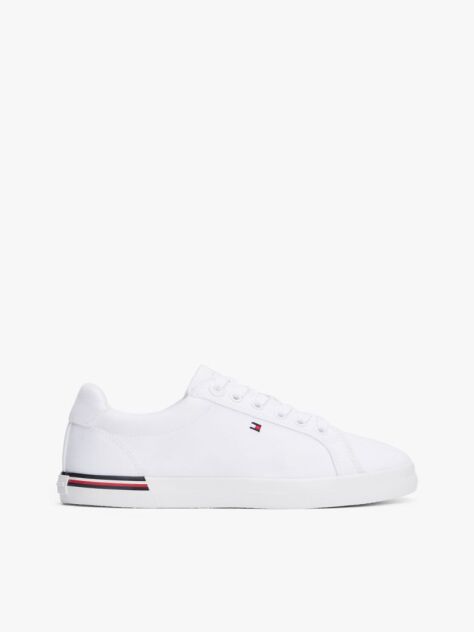 Άσπρο Essential Sneakers Με Signature Λεπτομέρεια  Γυναίκες