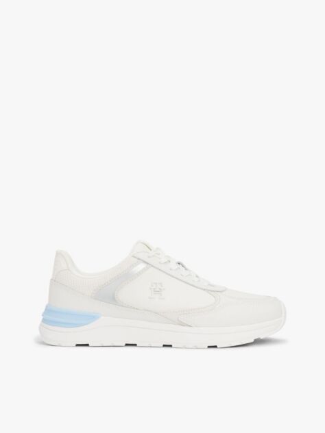 Multi Δερμάτινα Sneakers Με Μίξη Υφών  Γυναίκες