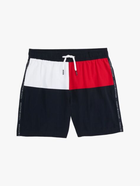 Multi Μαγιό Μεσαίου Μήκους Με Σημαιάκι Hilfiger  Αγόρια