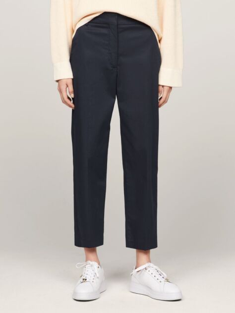 Μπλε Slim Παντελόνι Chinos  Γυναίκες