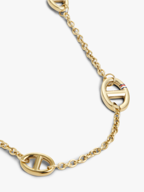 Gold Gold-Plated Mariner Chain-Link Necklace  Women