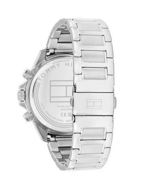 Green Green Dial Stainless Steel Chronograph Watch  Men