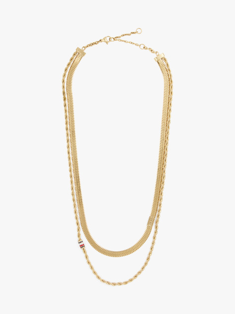 Gold Layered Set Necklace  Women