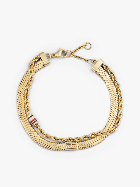Gold Gold Stainless Steel Bracelet  Women