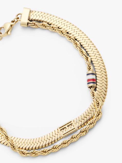 Gold Gold Stainless Steel Bracelet  Women