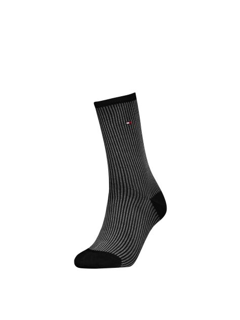 Black 1-Pack Viscose Blend Socks With Cotton  Women
