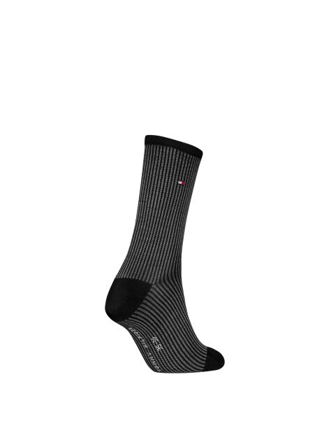 Black 1-Pack Viscose Blend Socks With Cotton  Women