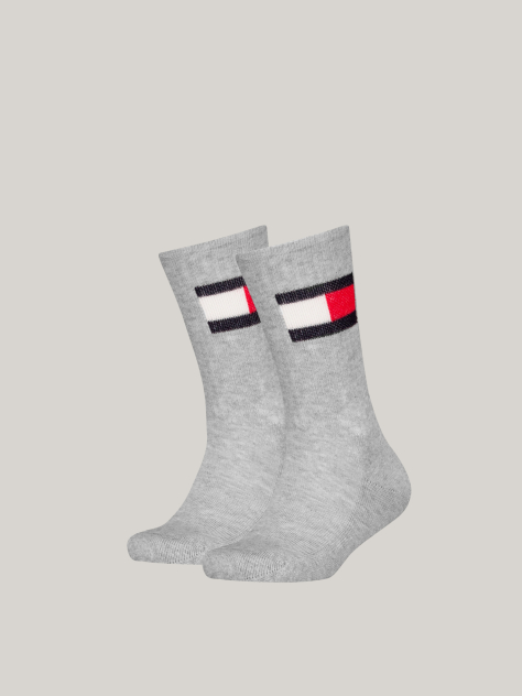 Γκρι Tommy Hilfiger Κάλτσες 2 Ζεύγη  Παιδί Unisex