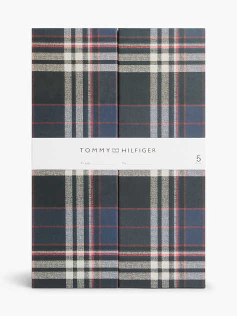 Black Tommy Hilfiger Men's Classic Socks 5 Pack  Men