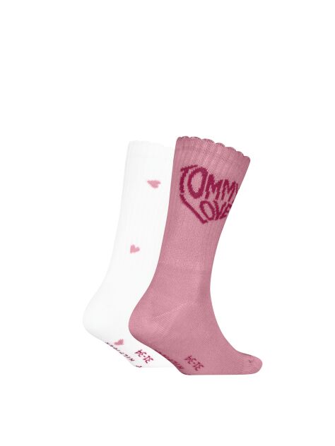 Multi 2-Pack Logo Socks  Kids Unisex