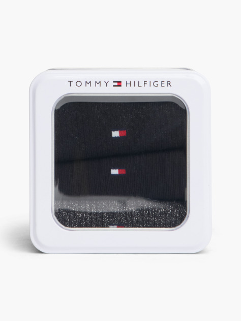 Black Tommy Hilfiger Women's Short Socks 3 Pack  Women
