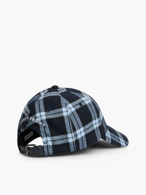 Μπλε Tommy Hilfiger x FRGMT Καρό Καπέλο Baseball  Άνδρες