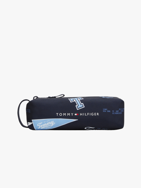 Blue Kids' Essential Print Pencil Case  Kids Unisex