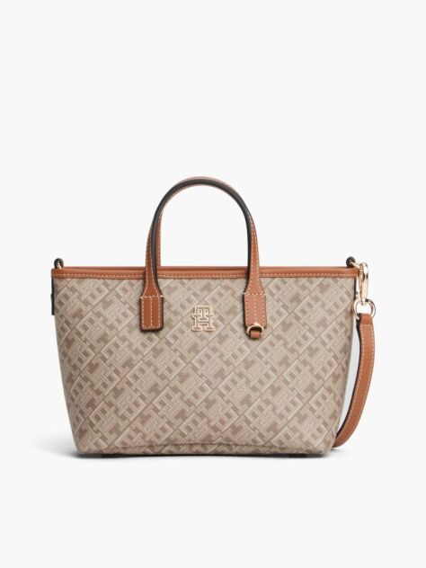 Beige TH Monoplay Crossbody Tote Bag  Women