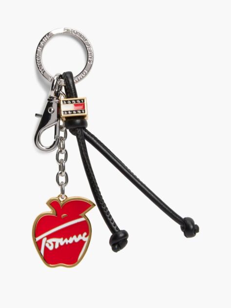Multi Signature Logo Apple Charm  Women