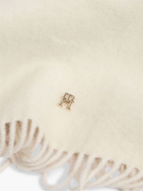 Beige Chic Pure Wool Scarf  Women