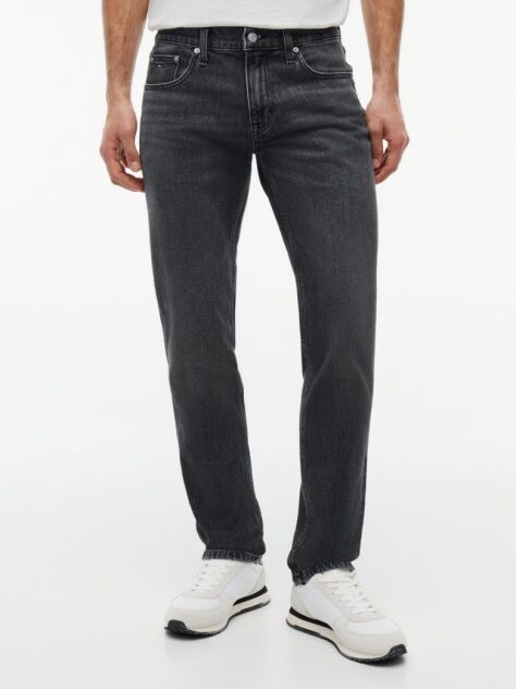 Denim Scanton Μαύρο Τζιν Σε Στενή Γραμμή Με Εφέ Ξεθωριάσματος  Άνδρες