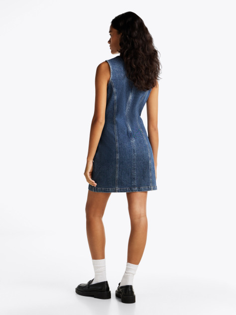Denim Denim Εφαρμοστό Μίνι Φόρεμα Με Στρας  Γυναίκες